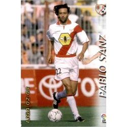 Pablo Sanz Rayo Vallecano 243 Megafichas 2002-03