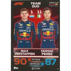 Max Verstappen - Sergio Perez - F1 Team Duo 18