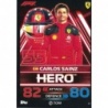 Comprar Trading Card Carlos Sainz - F1 Hero Ferrari F1 Turbo Attax 2023