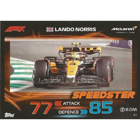 Lando Norris - F1 Speedster 51