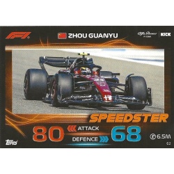 Zhou Guanyu - F1 Speedster 62