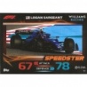 Buy Cards Logan Sargeant - F1 Speedster Williams Topps F1 Turbo Attax 2023
