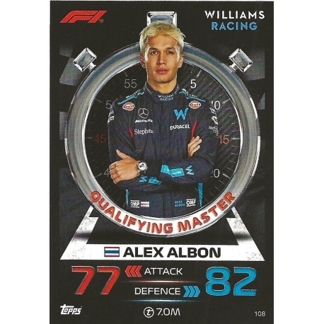 Alex Albon Qualifying Master 108