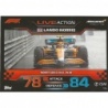 Offer Cards Lando Norris F1 Live Action 2022 Topps Turbo Attax 2023