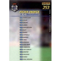 Indice Recreativo 253 Megafichas 2002-03