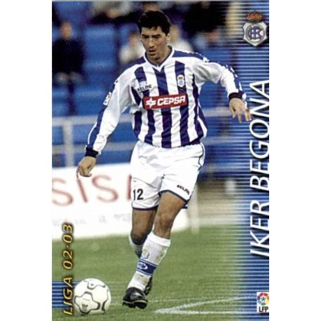 Iker Begoña Recreativo 257 Megafichas 2002-03