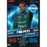 Offer Cards Fernando Alonso Public Service Announcement Topps Turbo Attax 2023