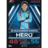 Trading Cards Alejandro García F3 Heroes 2023 Topps Turbo Attax 2023