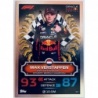 Offer Cards Max Verstappen Champion Cards Topps Turbo Attax 2023