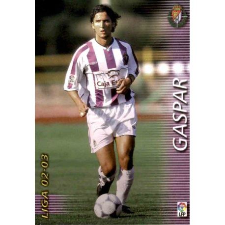 Gaspar Valladolid 328 Megafichas 2002-03