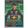 Oferta Trading Card Max Verstappen 100 Club Topps Turbo Attax 2023