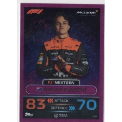 Oscar Piastri Pink Parallel F1 NEXTGEN 293