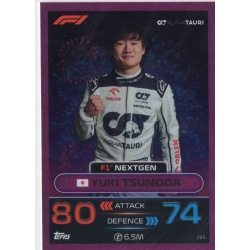 Yuki Tsunoda Pink Parallel F1 NEXTGEN 295