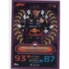 Offer Cards Max Verstappen Pink Parallel Champion Cards Topps F1 Turbo Attax 2023