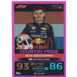 Max Verstappen Pink Parallel F1 Country Pride 321