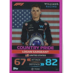Logan Sargeant Pink Parallel F1 Country Pride 327