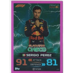 Sergio Perez Checo Pink Parallel F1 Gladiators 329
