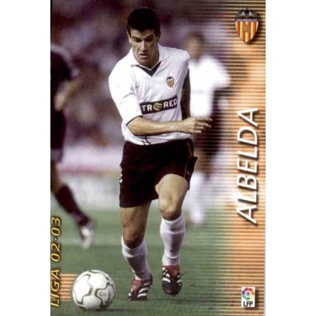 Albelda Valencia 314 Megafichas 2002-03