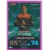 Offer Cards Oscar Piastri Storm Pink Parallel F1 Gladiators F1 Turbo Attax 2023