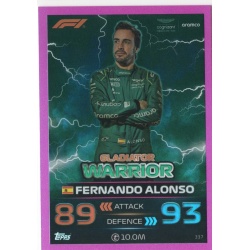 Fernando Alonso Warrior Pink Parallel F1 Gladiators 337