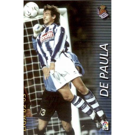 De Paula Real Sociedad 305 Megafichas 2002-03
