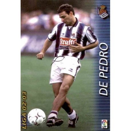 De Pedro Real Sociedad 301 Megafichas 2002-03