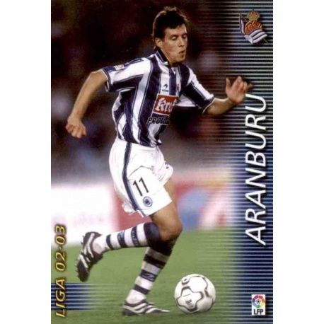 Aranburu Real Sociedad 300 Megafichas 2002-03