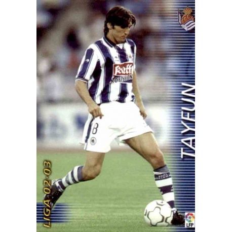 Tayfun Real Sociedad 299 Megafichas 2002-03