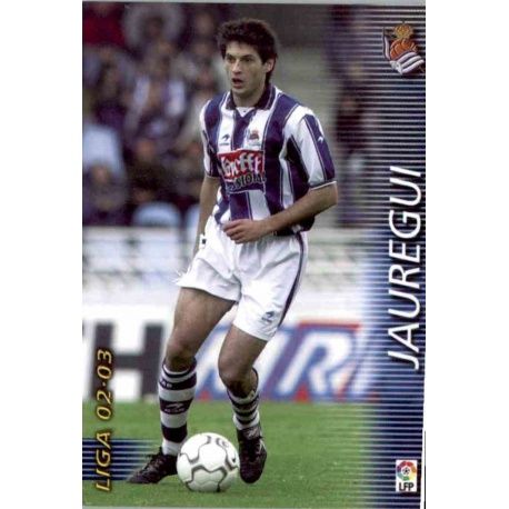 Jauregui Real Sociedad 297 Megafichas 2002-03