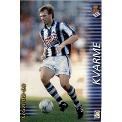 Kvarme Real Sociedad 295 Megafichas 2002-03