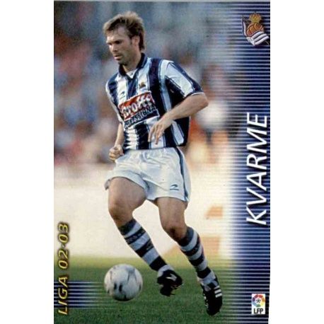 Kvarme Real Sociedad 295 Megafichas 2002-03