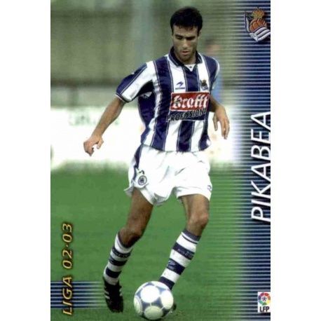 Pikabea Real Sociedad 294 Megafichas 2002-03