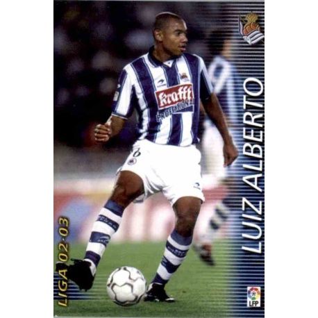 Luiz Alberto Real Sociedad 293 Megafichas 2002-03