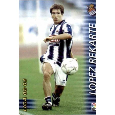 Lopez Rekarte Real Sociedad 246 Megafichas 2002-03
