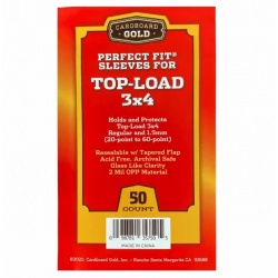 Top-Load Toploader Sleeves 3x4