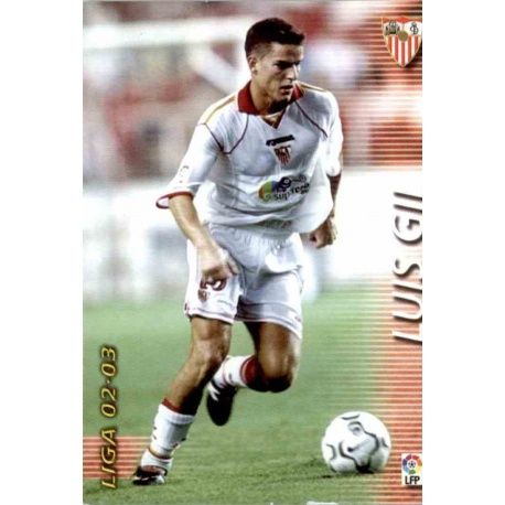 Luis Gil Sevilla 282 Megafichas 2002-03