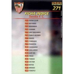 Indice Sevilla 271 Megafichas 2002-03
