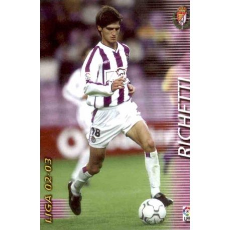 Richetti Valladolid 334 Megafichas 2002-03