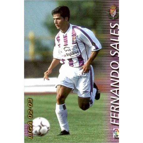 Fernando Sales Valladolid 339 Megafichas 2002-03