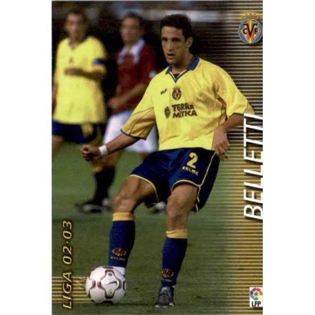 Belletti Villareal 347 Megafichas 2002-03