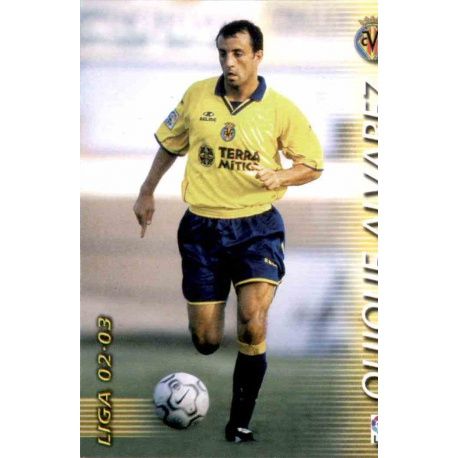 Quique Alvarez Villareal 348 Megafichas 2002-03