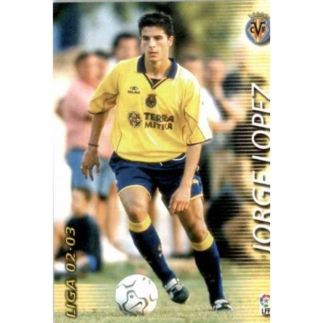 Jorge Lopez Villareal 355 Megafichas 2002-03