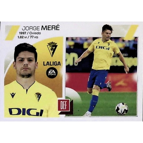 Venta Cromo Jorge Meré Cádiz Liga Este 2023 2024