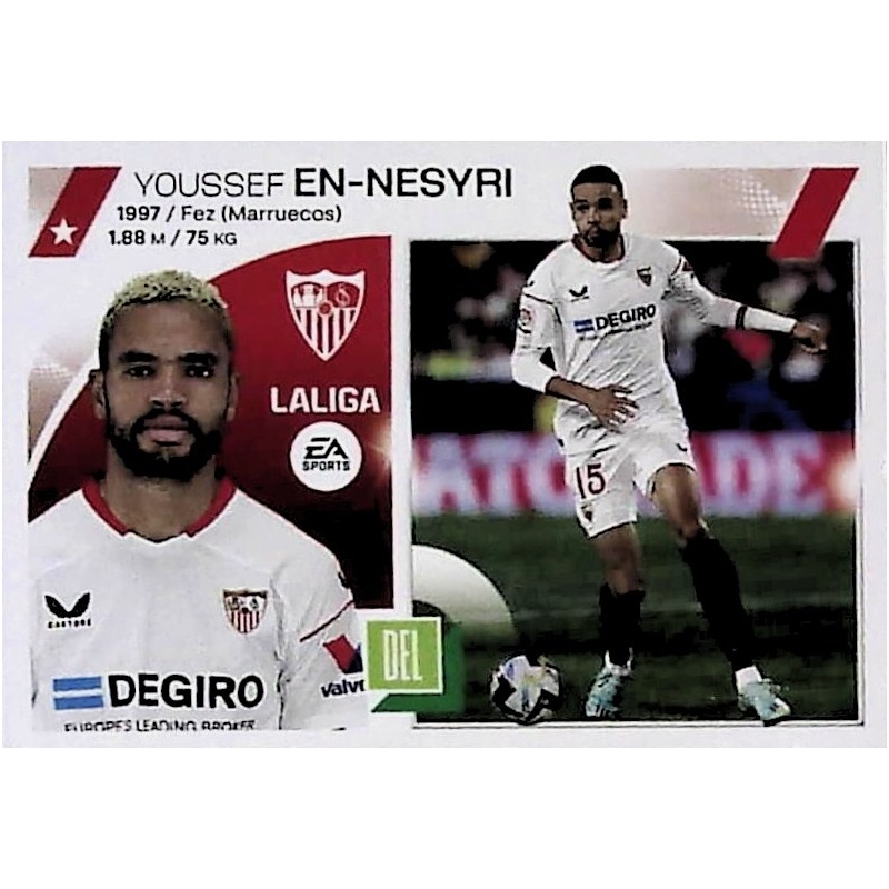 Comprar Cromo Youssef EnNesyri Sevilla Panini Liga Este 202324