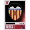 Oferta Cromo Escudo Valencia Panini Liga Este 2023-24