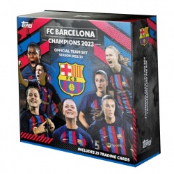 Box Topps FC Barcelona Women Winners Team Set 2023
