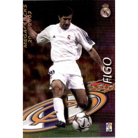 Figo Megacracks Real Madrid 370 Megafichas 2002-03