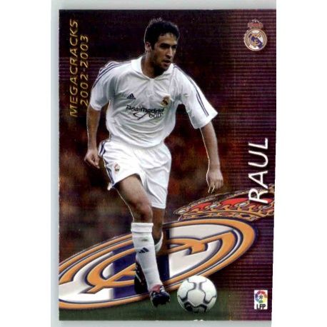 Raul Megacracks Real Madrid 380 Megafichas 2002-03