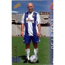 De La Peña Nuevo Fichaje Espanyol 426 Megafichas 2002-03