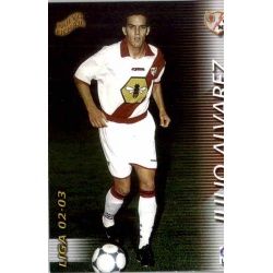 Julio Alvarez Nuevo Fichaje Rayo Vallecano 421 Megafichas 2002-03